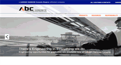 Desktop Screenshot of abcconcreteltd.com